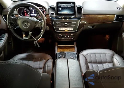 2017 Mercedes-Benz Gle 350 4Matic из США, поврежденный, VIN 4JGDA5HB9HA983070